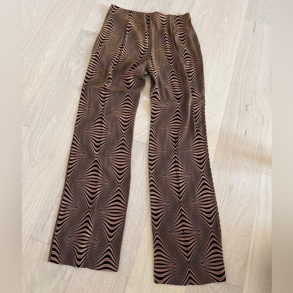 Mango Retro Print Pants - Picture 3 of 6